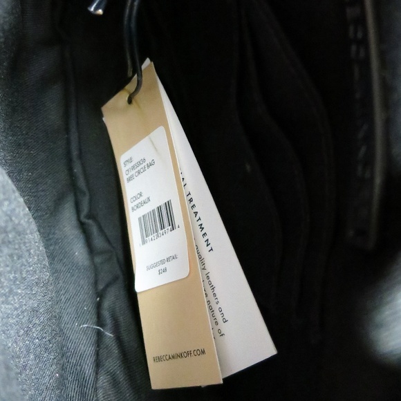 Rebecca Minkoff Bree Circle Bag Leather NWT - Picture 12 of 13